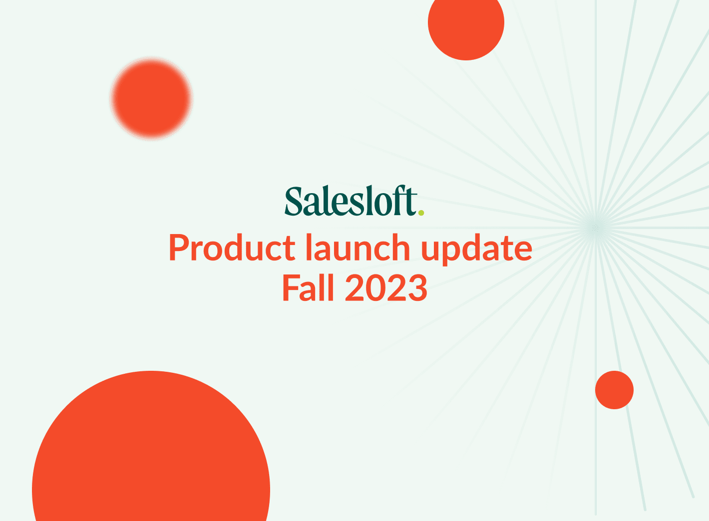 Fall launch press release